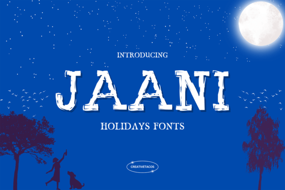 Jaani Font: Elevate Your Holiday Designs