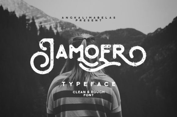 Jamoer: A Modern Hand-Drawn Typeface for Professional Creative Work