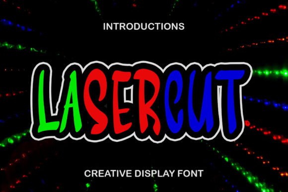 Lasercut: A Quirky Font for Cheerful Designs