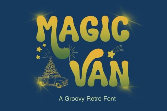 Meet Magic Van: The Groovy Retro Serif for Bold Brands