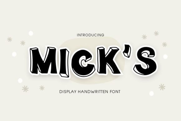 Mick s: The Playful Font for Cute & Stylish Designs