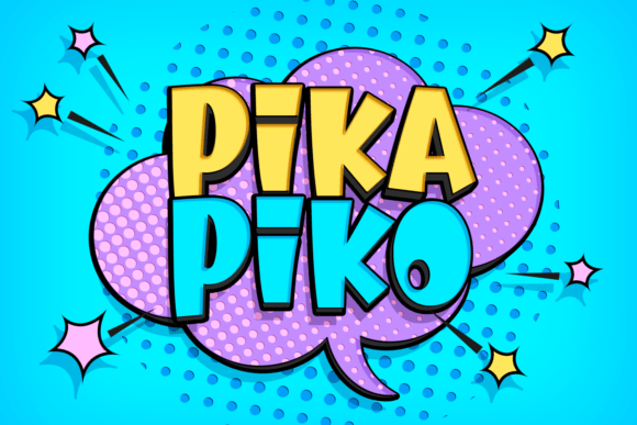 Pika Piko: The Playful Font for Joyful Designs