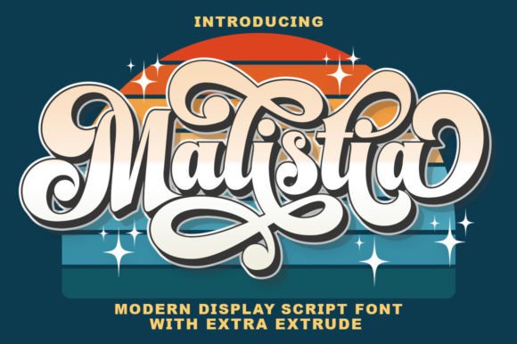 Reviving the Golden Age of Design: Why Malistia is the Retro Font Modern Brands Need