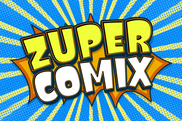 Strategic Branding with Zuper Comix: Leveraging Playful Typography for Business Growth