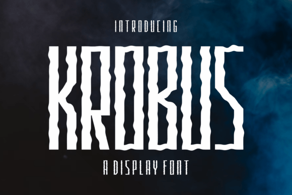 Unleashing Visual Rhythm: A Deep Dive into the Krobus Display Font