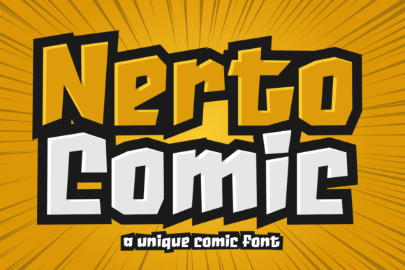Unlock Playful Branding with Nerto Comic