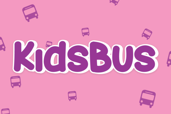 Unlocking Playful Design: The Creative Potential of Kids Bus Typography