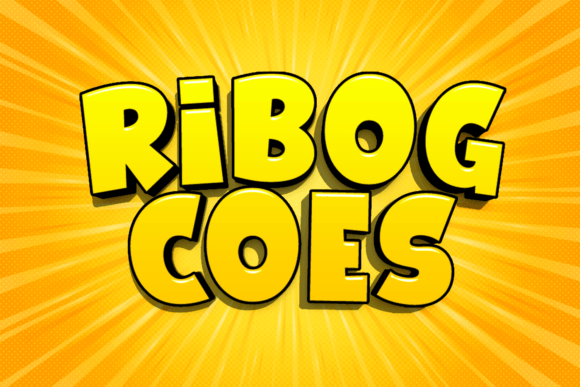 Why Ribog Coes Is the Playful Font Your Next Project Needs